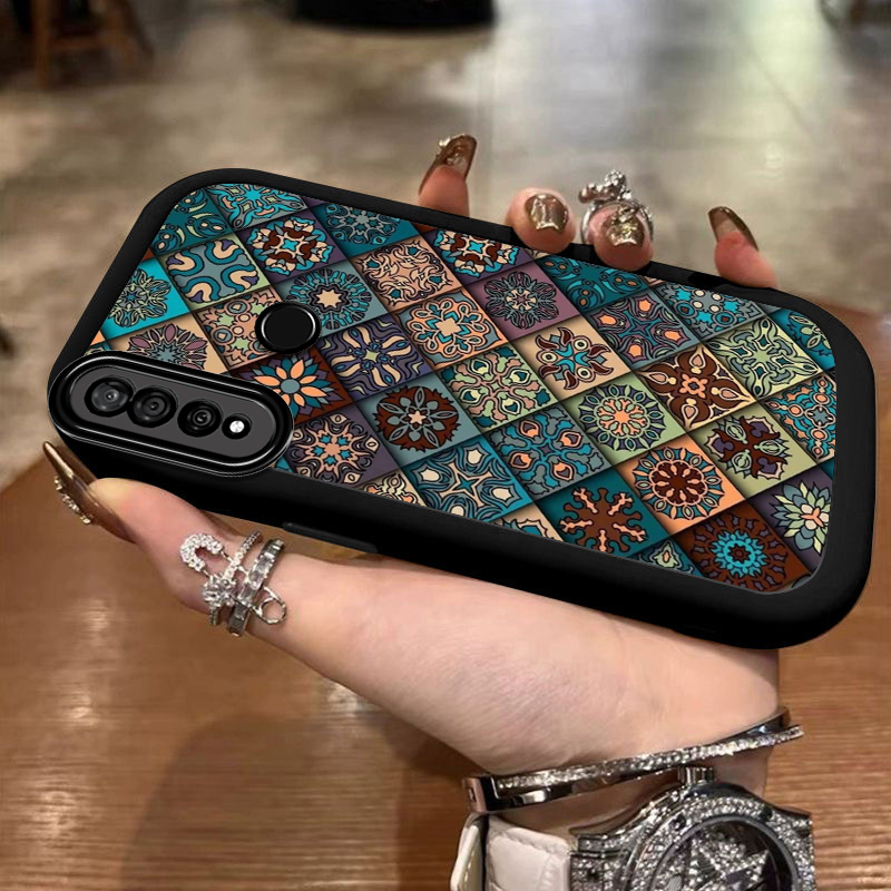 适用华为nova4/3手机壳nove4e女新款note3i硅胶novo3e软壳n0va全包nava防摔nov外壳n4保护套nowa复古图腾navo