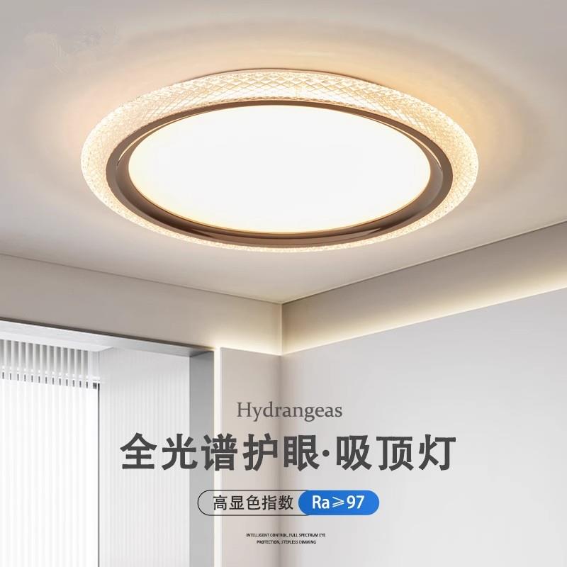 意式极简卧室吸顶灯简约现代大气设计师儿童房灯新款创意房间灯具