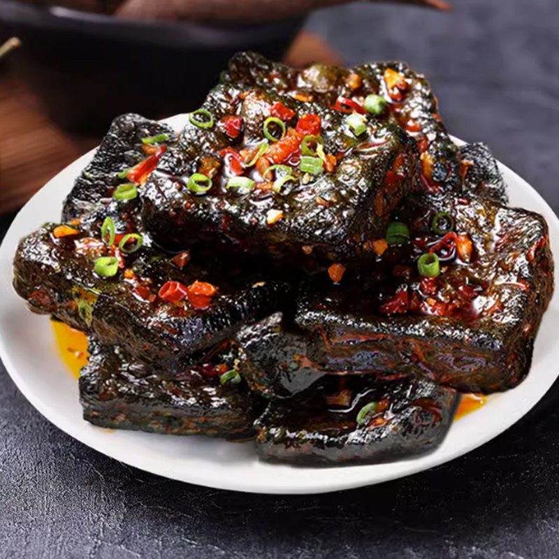 渔米之湘风味臭豆腐湖南特产休闲食品休闲食品孜然香辣味零食豆干