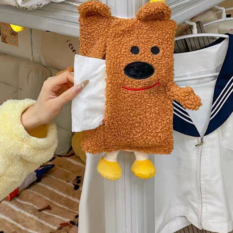 纸巾套悬挂式可爱卡通餐厅抽纸盒