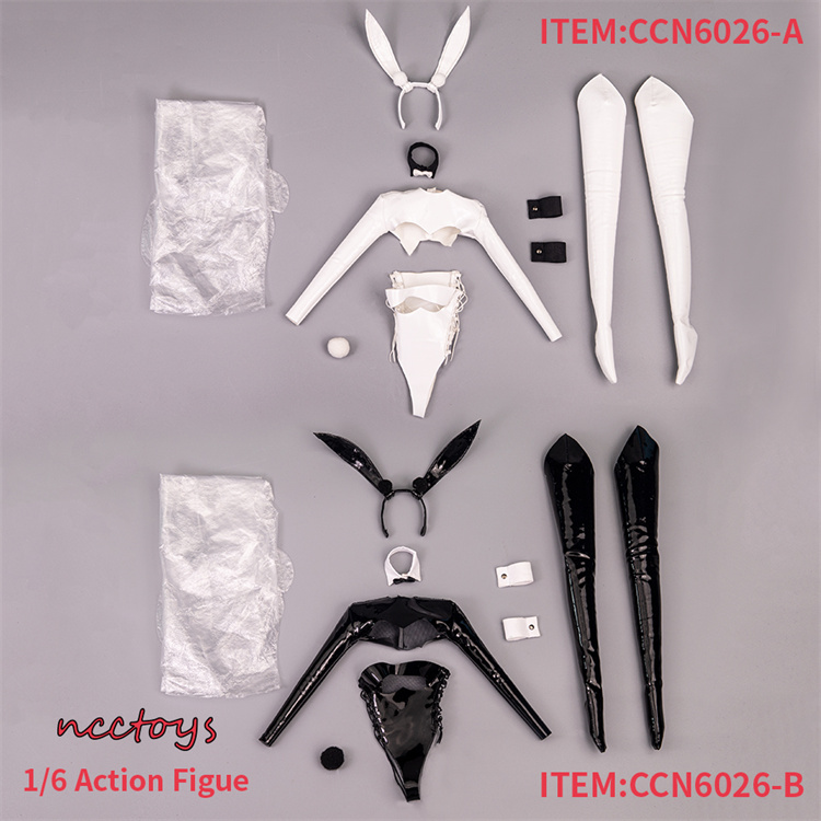 ncctoys CCN6026 1/6兔女郎 女兵人 兔女郎制服 胶衣