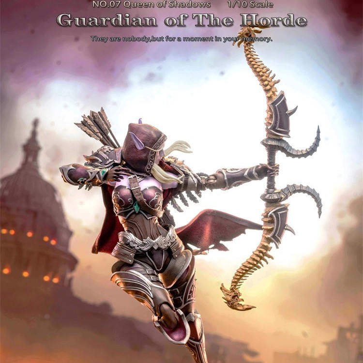 秘银工作室 灰骑士 部落守卫07 希尔瓦娜斯 可动人偶