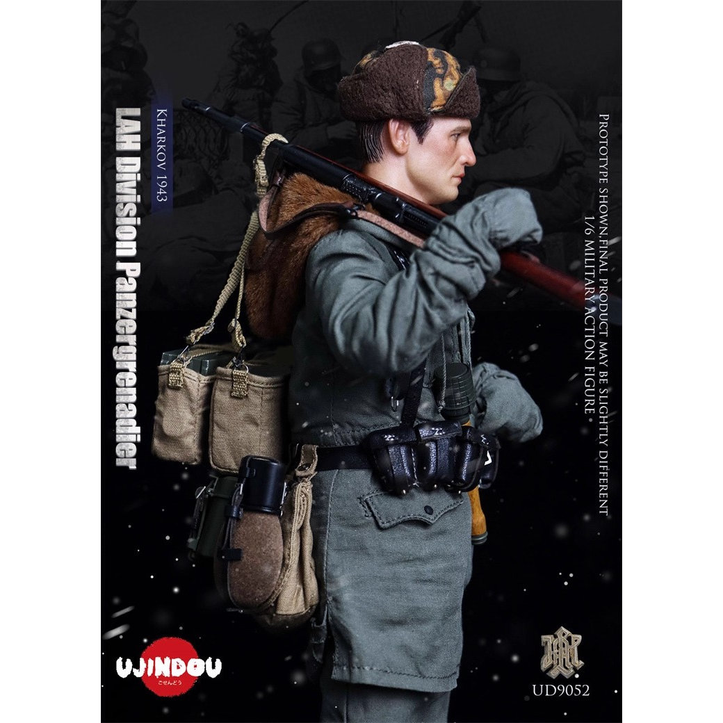 御战道UJINDOU UD9052 1/6 警卫旗掷弹兵 哈尔科夫1943