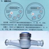 304不锈钢快装 机械冷热水表 水表自来水工业卫生级卡套活接卡箍式