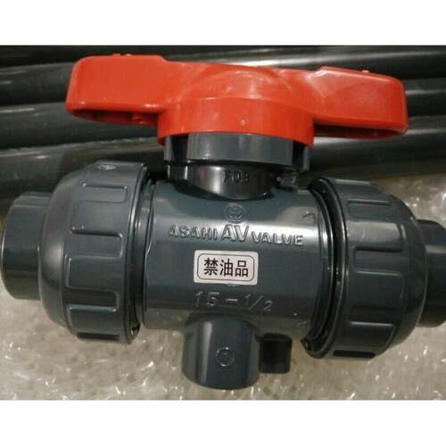 ASAHI球阀禁油AV日标球阀CLEAN-PVC双活接球阀旭有HP-PVC超纯水