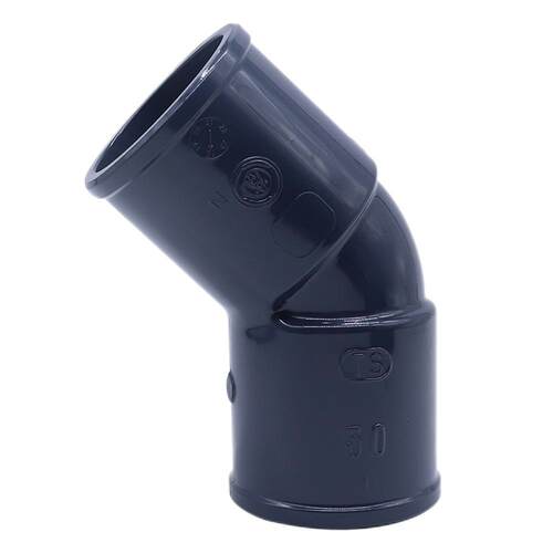 ASAHI AV旭有水管CLEAN PVC弯头日标AV超纯继手45度JIS弯头HP-PVC
