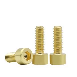 翔昀黄铜杯头内六角螺丝钉圆柱头导电螺栓m2M3M4M5M6 8x14x18 M12