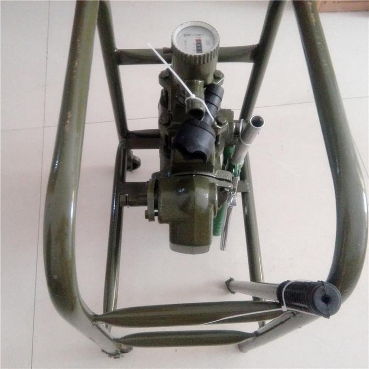 计量手摇泵ZH-100A手摇抽油泵柴油汽油油库消防应急无电油泵1寸