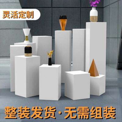 展台橱窗陈列展厅展会高档模特中岛展示台手办烤漆服装店定制地台