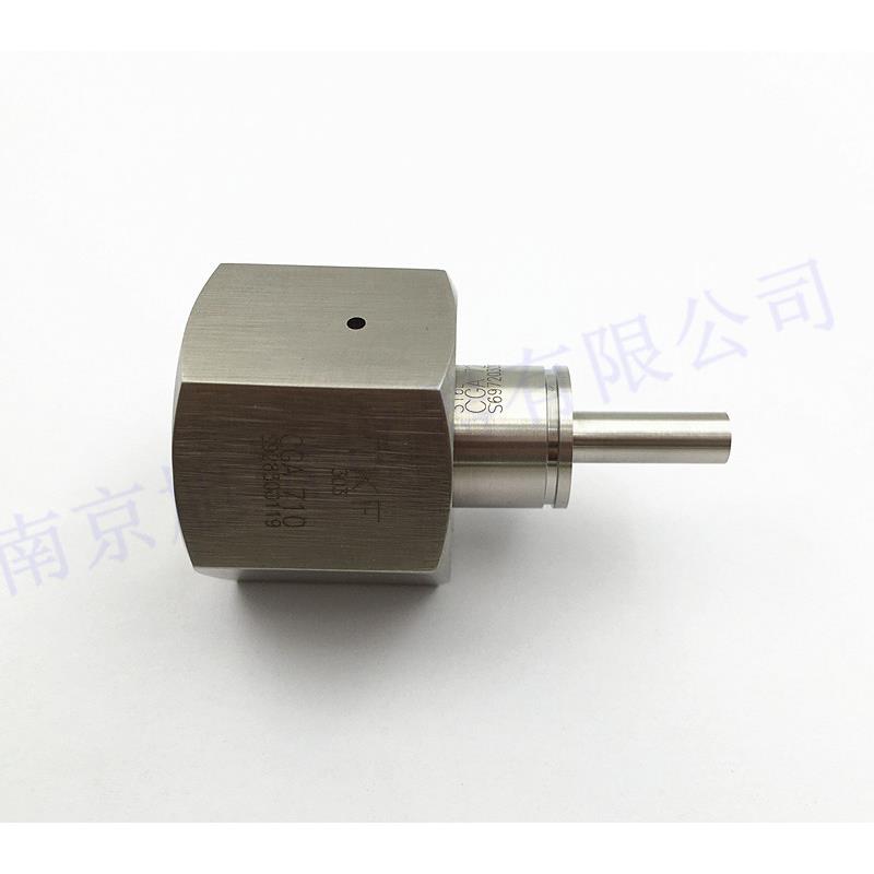 CGA720美标钢瓶接头 进口高纯DISS钢瓶转换接头 1/4焊接管 带垫片