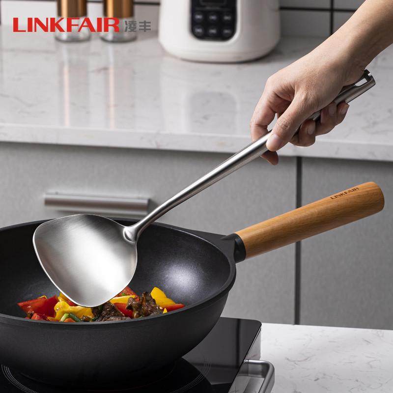 304不锈钢锅铲家用炒菜用铲子勺子汤勺火锅漏勺铲勺厨房套装,厨房/烹饪用具,锅铲,淘宝优惠券,粉丝福利购,淘宝优惠卷