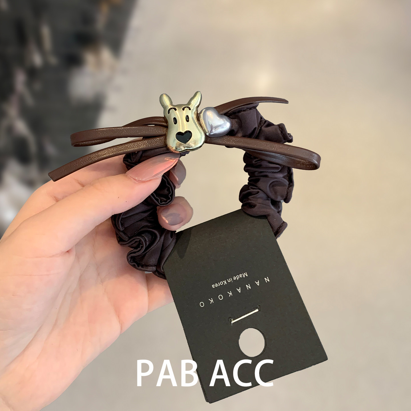 韩国时尚东大门可爱卡通小狗爱心发绳高弹耐用不伤发皮筋洋气发圈,饰品/流行首饰/时尚饰品新,发饰,淘宝优惠券,粉丝福利购,淘宝优惠卷