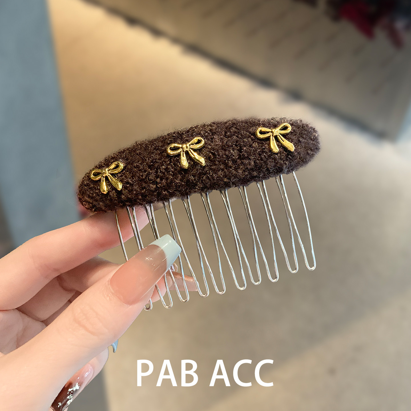 韩国复古优雅美拉德羊毛卷立体蝴蝶结发梳倒梳懒人盘发神器发卡子,饰品/流行首饰/时尚饰品新,发饰,淘宝优惠券,粉丝福利购,淘宝优惠卷