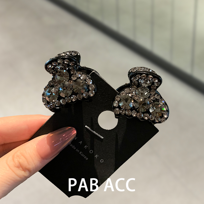 韩系亚克力水钻小号抓夹