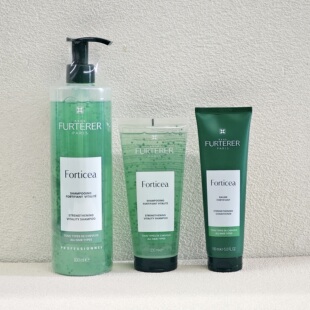 馥绿德雅绿珠活力强韧洗发露600ml200ml蓬松控油深层清洁护发素