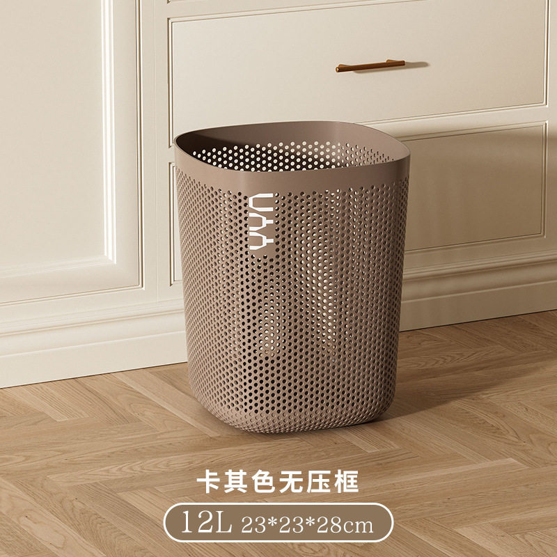 家用垃圾桶无盖客厅卧室镂空垃圾桶卫生间大号厨房垃圾桶