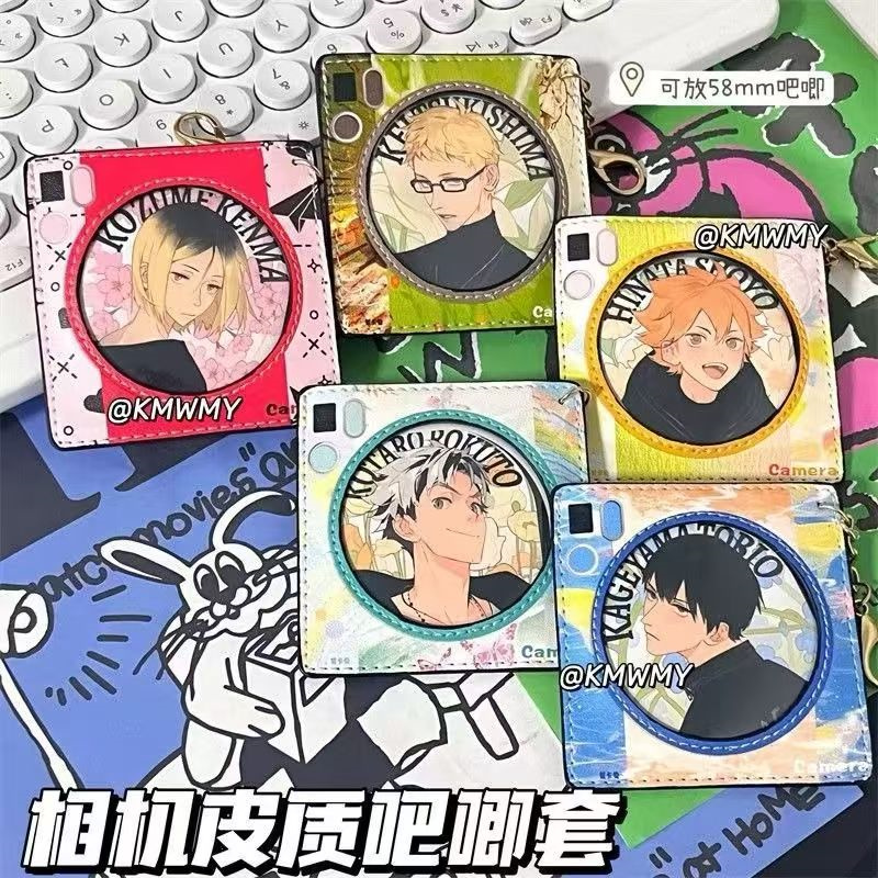 相机包皮质吧唧包徽章收纳套