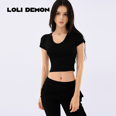 LOLIDEMON 莱赛尔沙漏T恤 90%莱赛尔纤维凉感面料