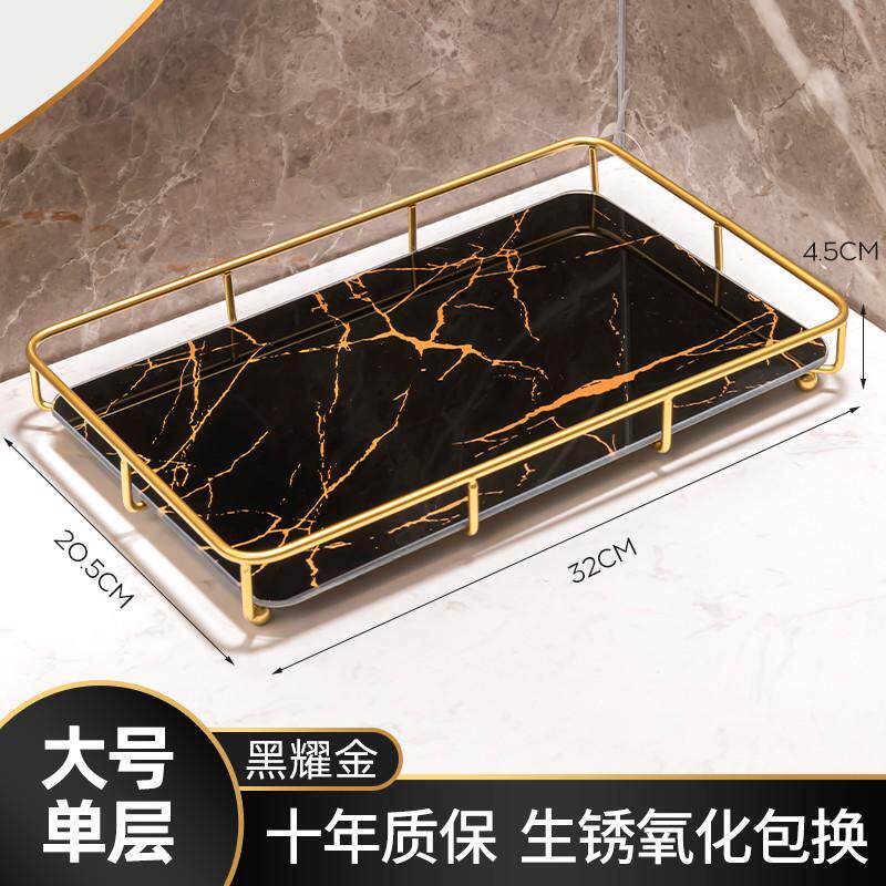 zq宾馆卫生间台面置物架酒店欧式浴室柜洗手池简约香薰收纳托