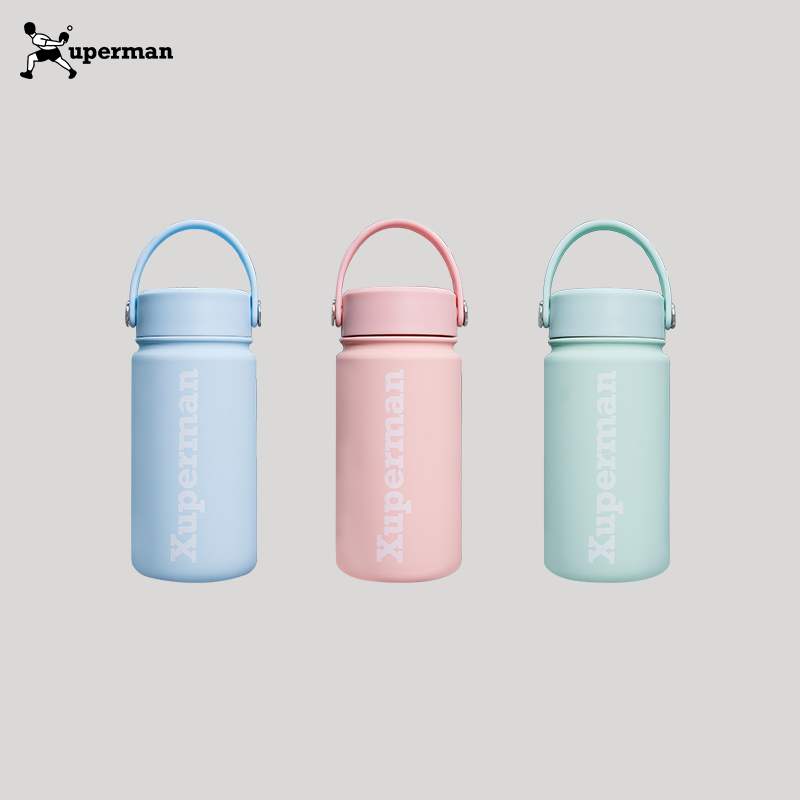 XSuperman手提水杯大容量不銹鋼