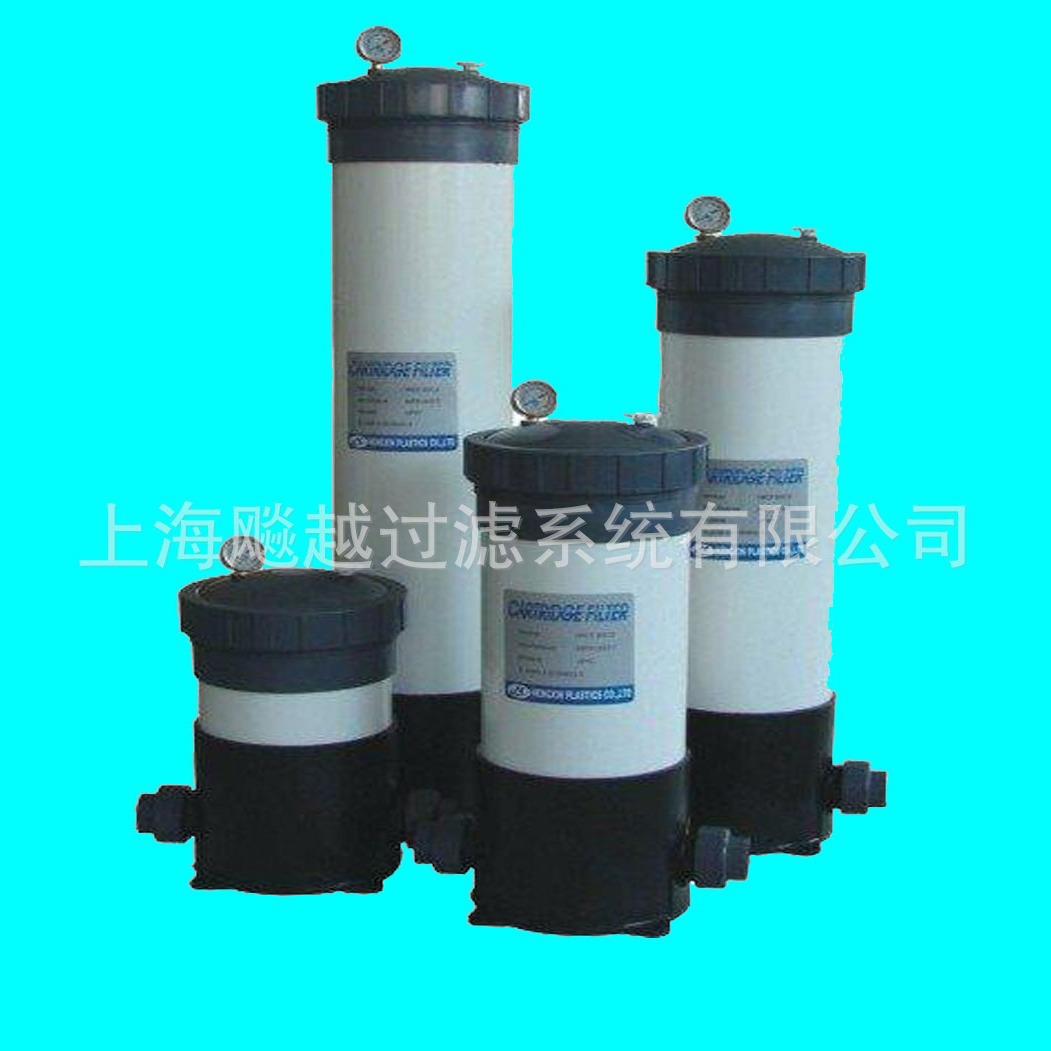 厂家供应upvc精密过滤器upvc滤芯式过滤器upvc保安过滤器