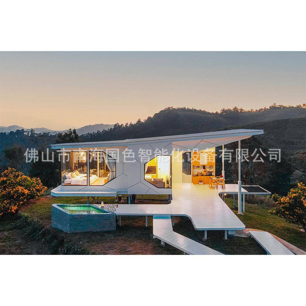 旅游景区高端太空舱网红露营酒店苹果舱民宿可移动住人集成阳光房
