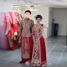 日本品质秀禾服2025新款新式新娘结婚礼服敬酒服中式嫁衣重工出阁