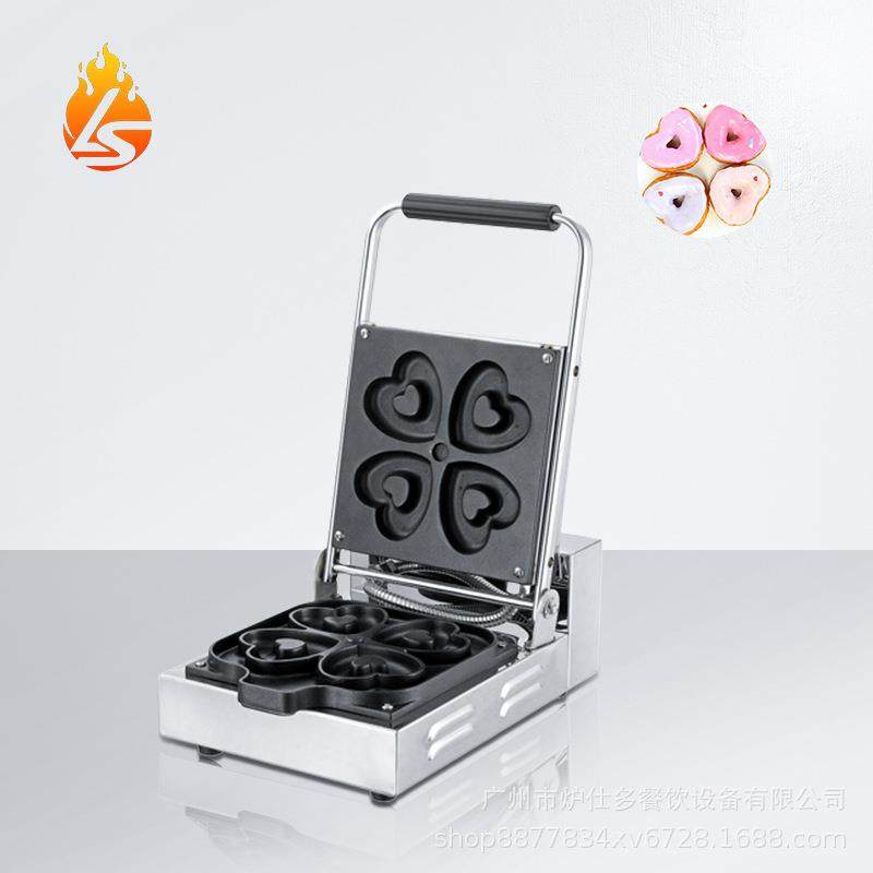 商用华夫饼机四孔心形甜甜圈松饼胸部创意烤饼电热四头乳房华夫炉,厨房电器,其他商用厨电,淘宝优惠券,粉丝福利购,淘宝优惠卷