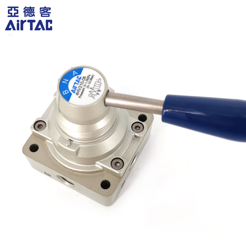 亚德客RTAC手动转阀4HV20-06-L 4HV20-08-L 4HV2008L