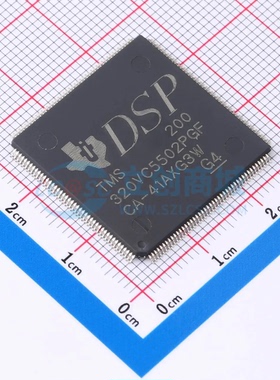 数字信号处理器(DSP/DSC) TMS320VC5502PGF200 LQFP-176(24x24)