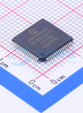 单片机(MCU/MPU/SOC) PIC18F67K22T-I/PT TQFP-64(10x10) 原装正