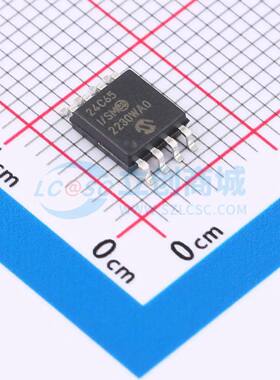 EEPROM 24C65T-I/SM SOIJ-8-5.28mm 原装正品