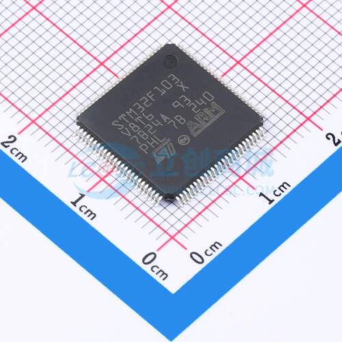 原装 单片机(MCU/MPU/SOC) STM32F103V8T6 LQFP-100(14x14)