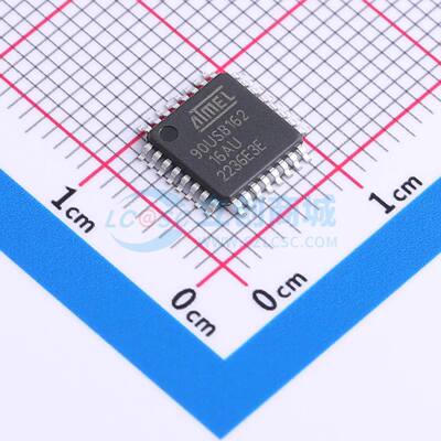 单片机(MCU/MPU/SOC) AT90USB162-16AU TQFP-32(7x7) 原装正品