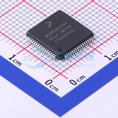 单片机 MC9S08DZ60ACLH LQFP-64(10x10) 60KB 40MHz ARM 芯片