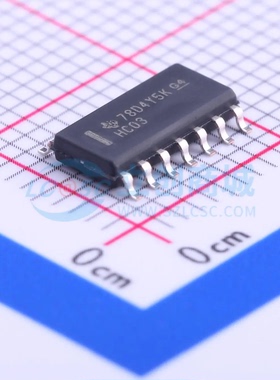 逻辑门 SN74HC03DR SOIC-14 原装正品 电子元器件配单