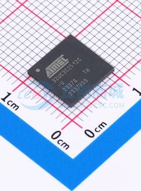 单片机(MCU/MPU/SOC) AT32UC3C2512C-Z2UR QFN-64-EP(9x9) 原装正