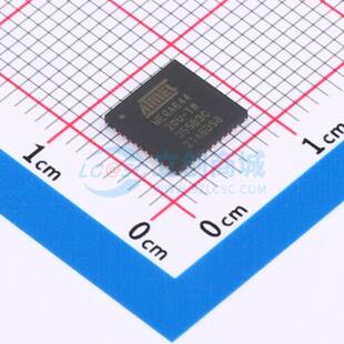 单片机(MCU/MPU/SOC) ATMEGA644-20MUR VQFN-44-EP(7x7) 原装正品