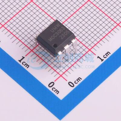 可控硅输出光耦 MOC3063M(UMW) DIP-6 原装正品