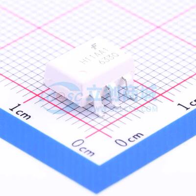 晶体管输出光耦 H11AA1SM SOP-6-2.54mm 原装正品