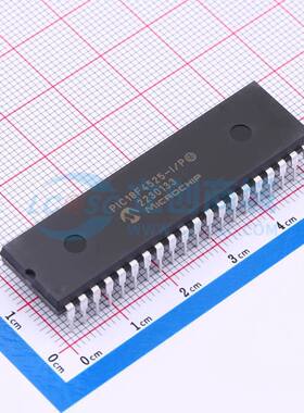 单片机(MCU/MPU/SOC) PIC18F4525-I/P PDIP-40 原装正品
