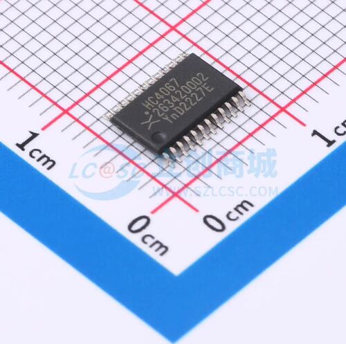 模拟开关/多路复用器 74HC4067PW,112 TSSOP-24 原装正品