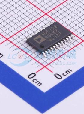 数模转换芯片DAC AD5722RBREZ-REEL7 TSSOP-24-EP 原装正品