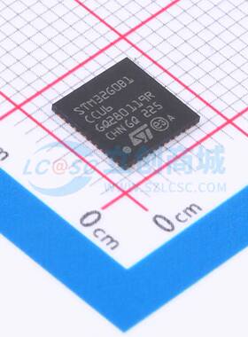 原装 单片机(MCU/MPU/SOC) STM32G0B1CCU6 UFQFPN-48(7x7)