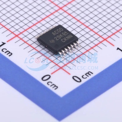 逻辑门 SN74AC00PWR TSSOP-14 原装正品 电子元器件配单