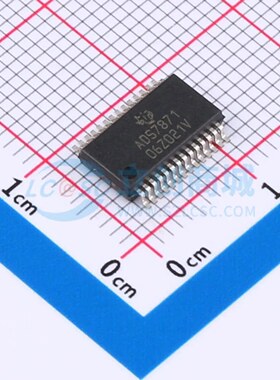 ADC/DAC-专用型 ADS7871IDBR SSOP-28-208mil 原装正品
