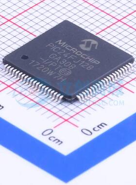 单片机(MCU/MPU/SOC) PIC24FJ128GA308-I/PT TQFP-80(12x12) 原装