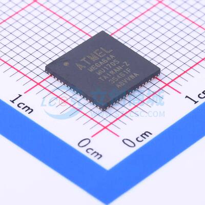 单片机(MCU/MPU/SOC) ATMEGA64A-MU QFN-64-EP(9x9) 原装正品