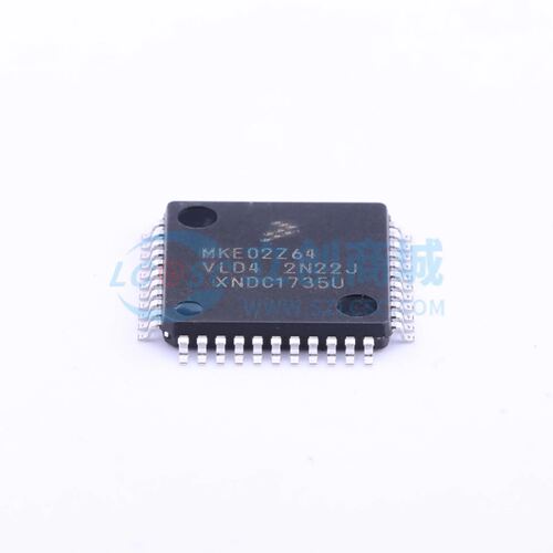 单片机 MKE02Z64VLD4 LQFP-44(10x10) 64KB 40MHz ARM 芯片