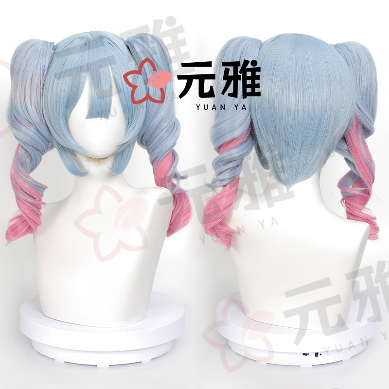 兔子洞假发初音未来分体马尾